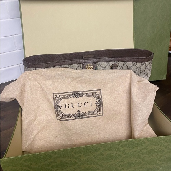 GUCCI OPHIDIA GG MEDIUM TOTE - Picture 5 of 5